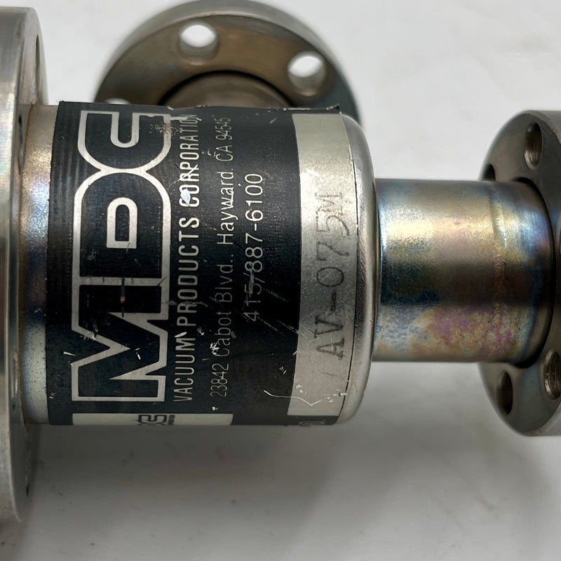 MDC AV 075 M Angle Valve