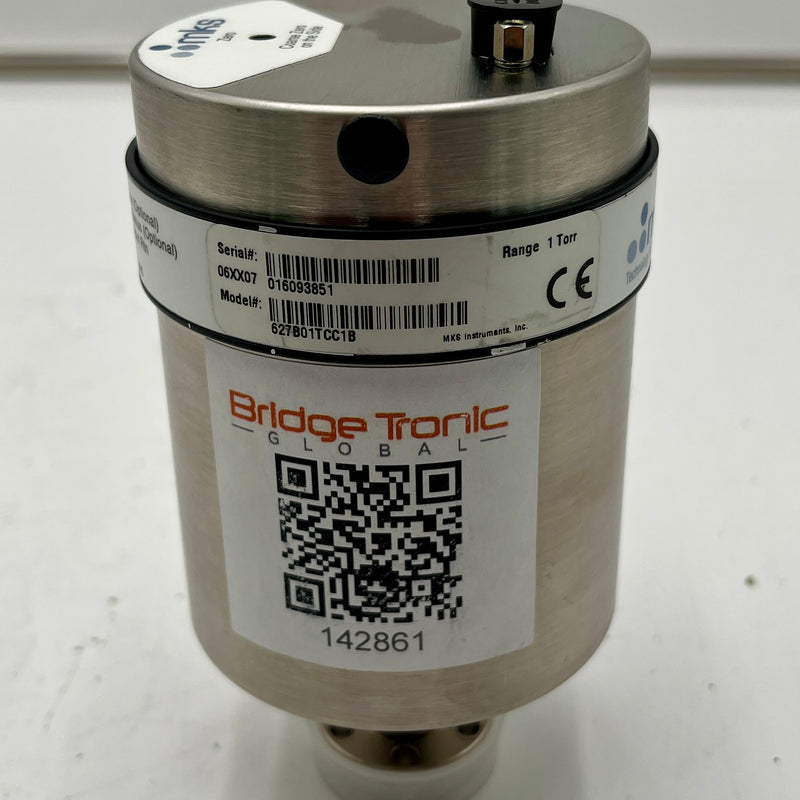 MKS Baratron 627 VOTTCC 1 B Vacuum Pressure Transducer
