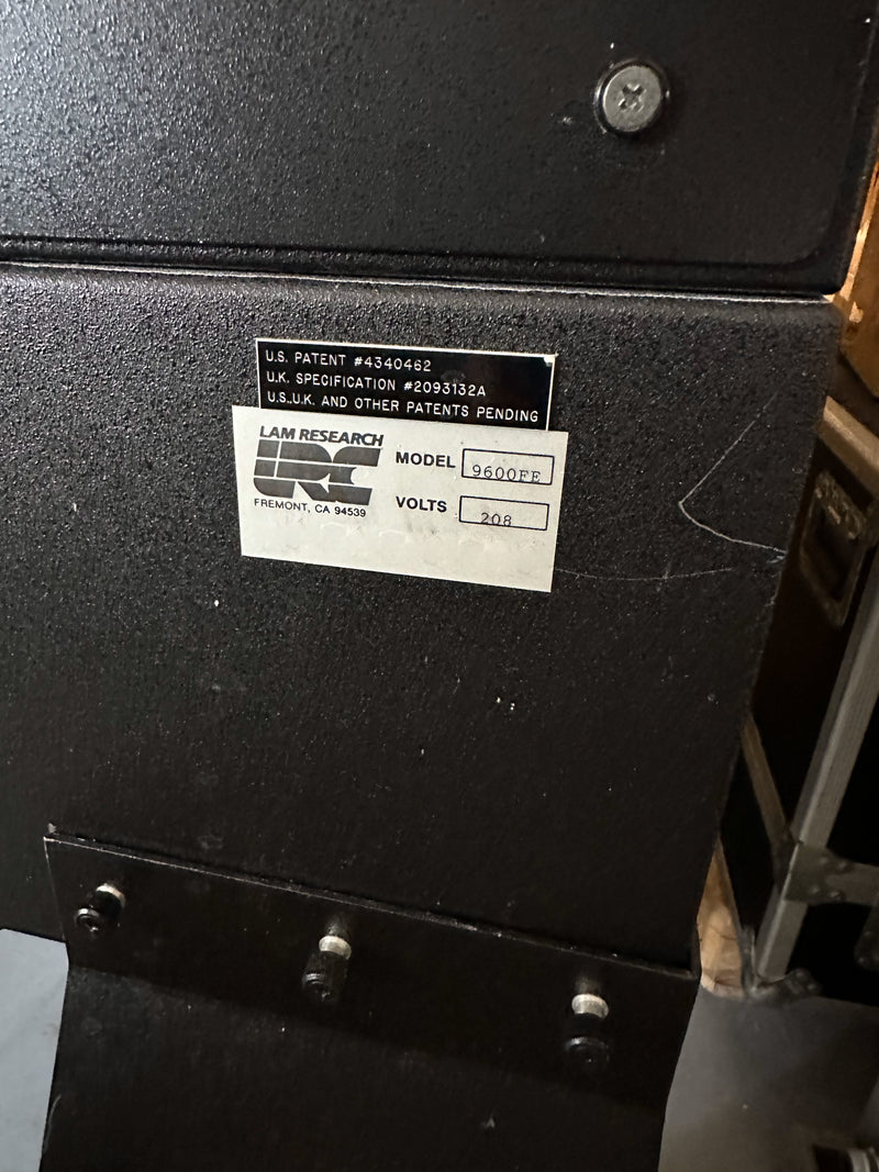 Lam TCP 9600 SE Metal Etcher