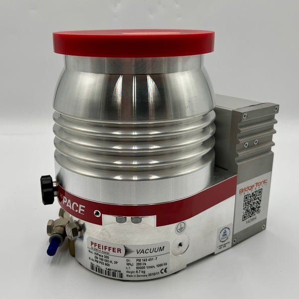 Pfeiffer HiPace 300 Turbomolecular Vacuum Pump System