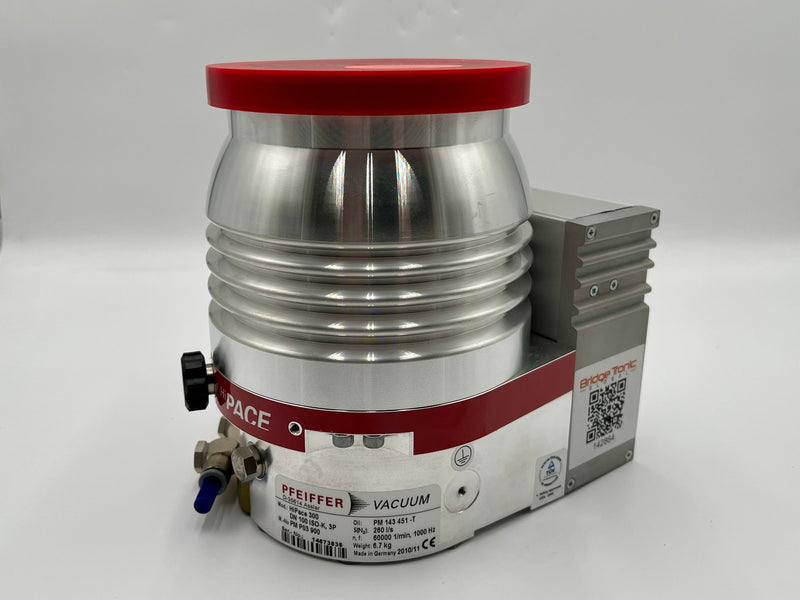 Pfeiffer HiPace 300 Turbomolecular Vacuum Pump System