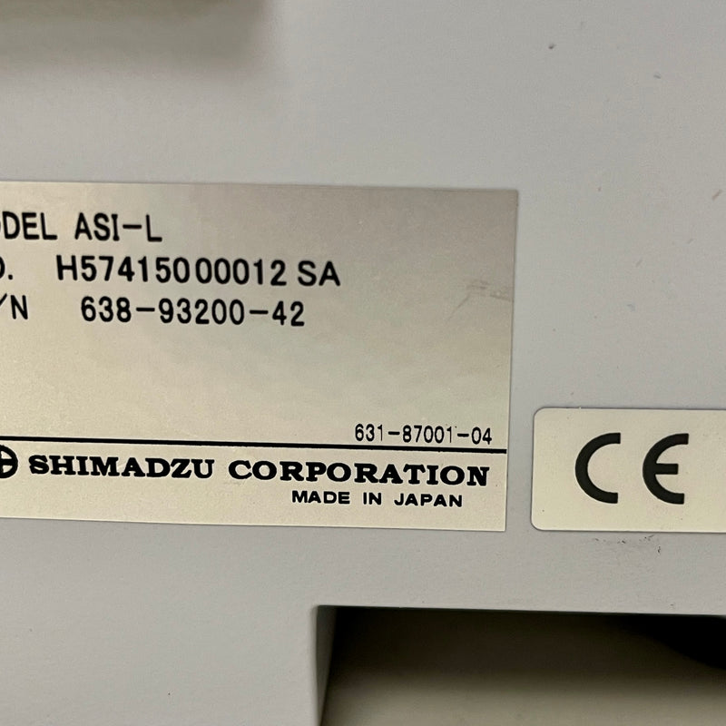 Shimadzu TOC L CSH Carbon Analyzer