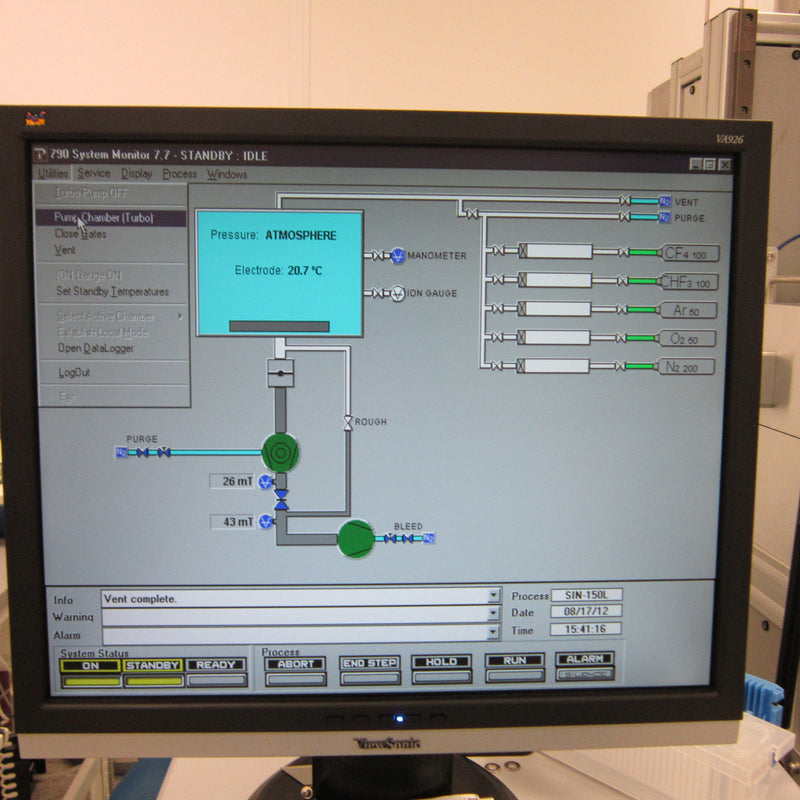 Plasmatherm 790 + RIE (Reactive Ion Etcher)