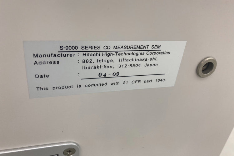Hitachi S 9260 A CD-SEM (Critical Dimension Scanning Electron Microscope)