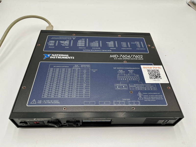 National Instruments MID 7604/7602 4/2 Axis Stepper Motor Drive