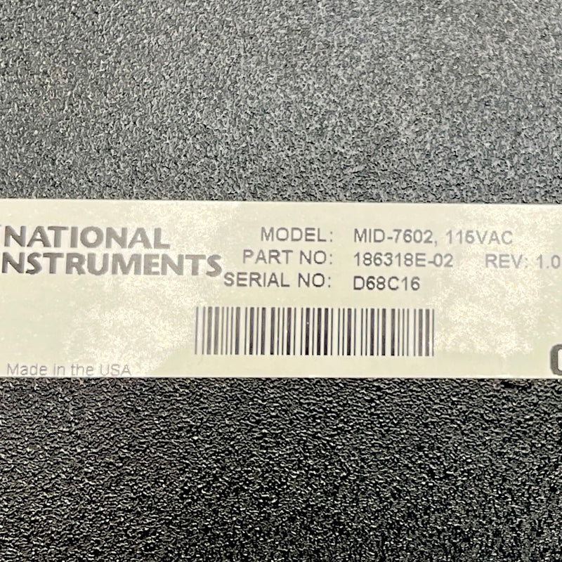 National Instruments MID 7604/7602 4/2 Axis Stepper Motor Drive
