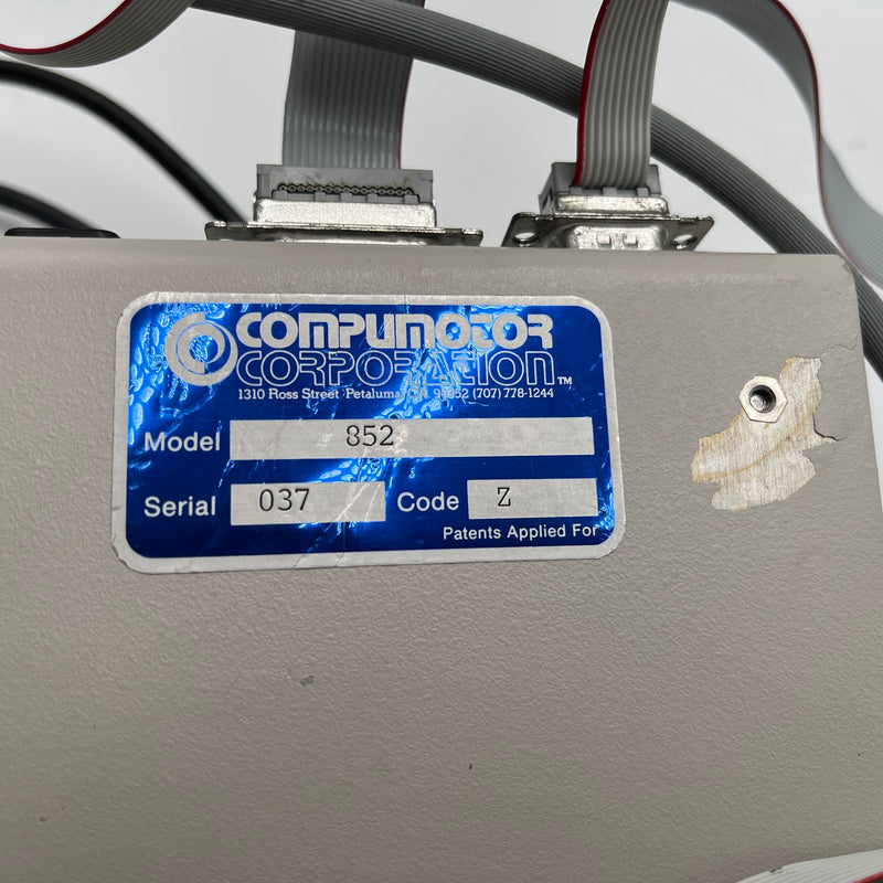 Compumotor Stepper Motor Control System