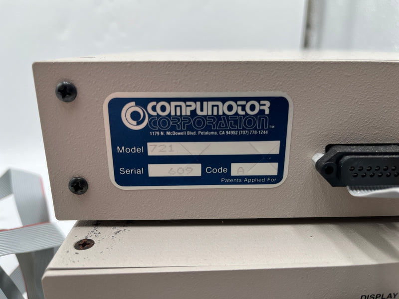 Compumotor Stepper Motor Control System