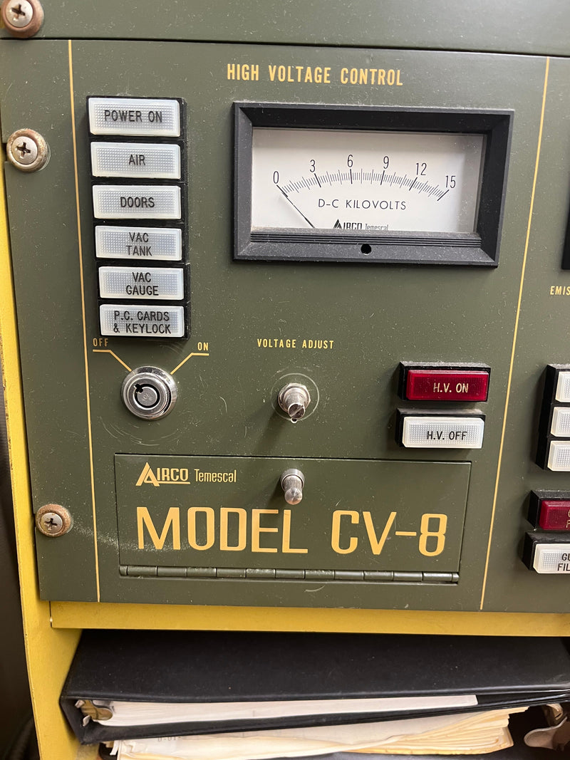 Ferrotec / Temescal CV 8 High Vacuum Evaporator