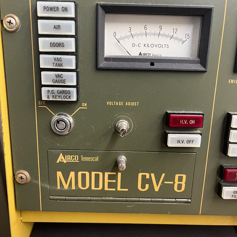 Ferrotec / Temescal CV 8 High Vacuum Evaporator