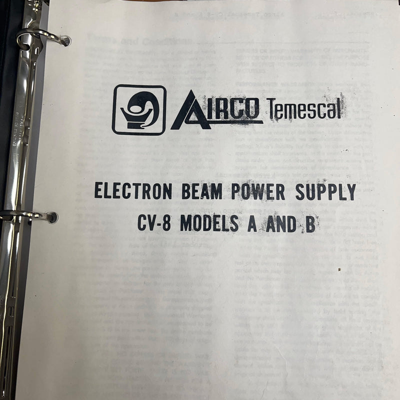 Ferrotec / Temescal CV 8 High Vacuum Evaporator