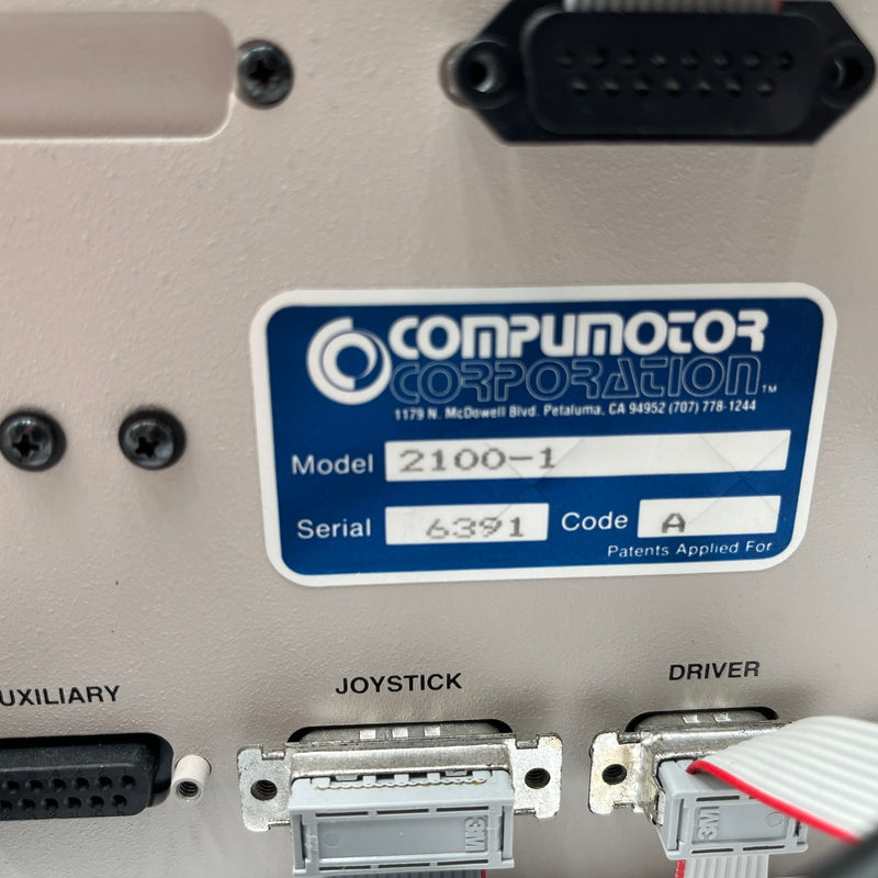 Compumotor Stepper Motor Control System