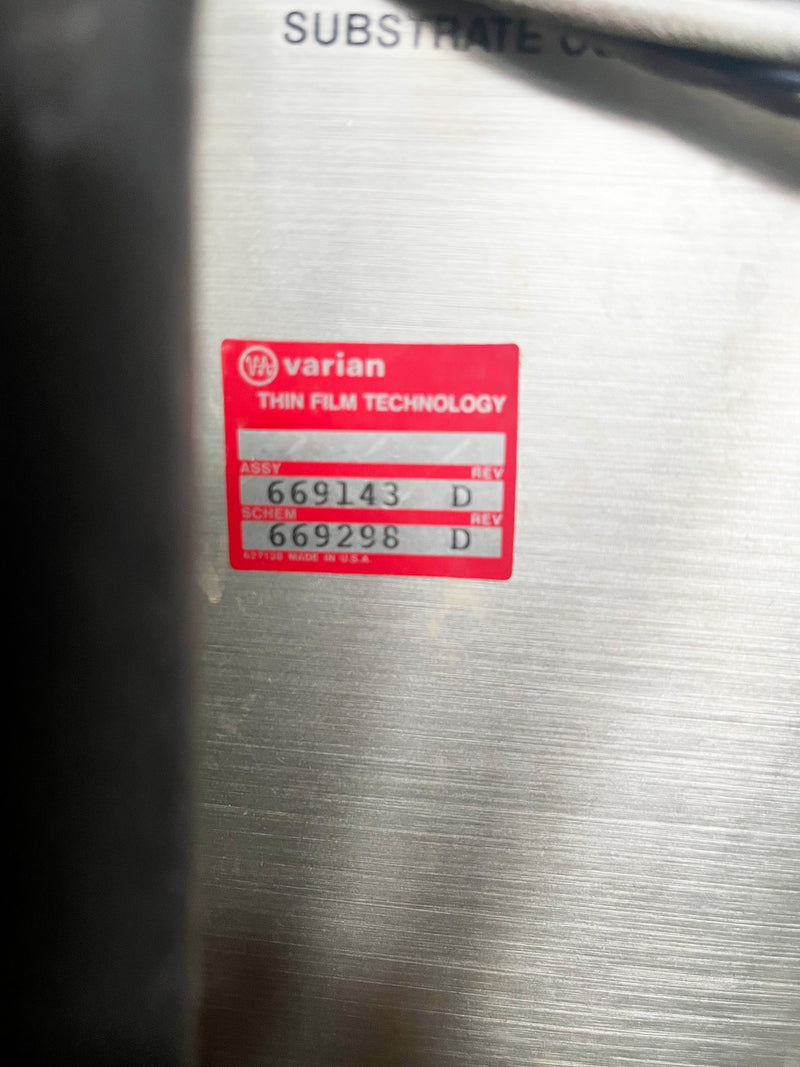 Varian Gen II MBE (Molecular Beam Epitaxy)