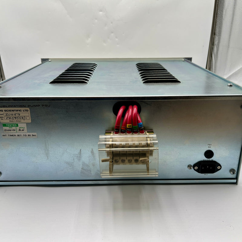 VG Scientific ZU 457 Sublimation Pump PSU