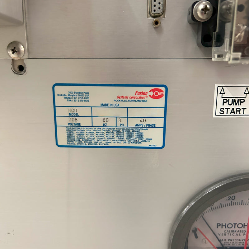 Axcelis 200 MCU Asher