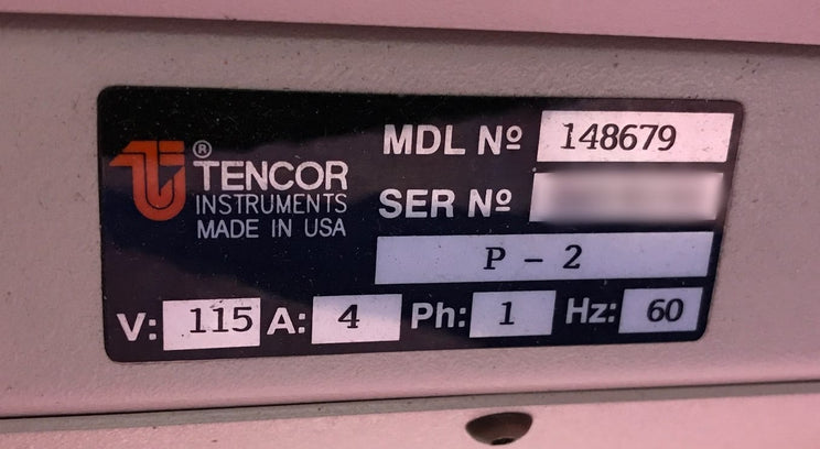 KLA P 2 Surface Profilometer