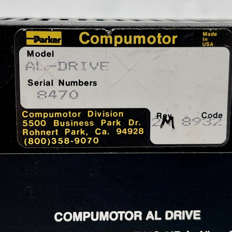 Compumotor AL Drive A Series Microstep Drive