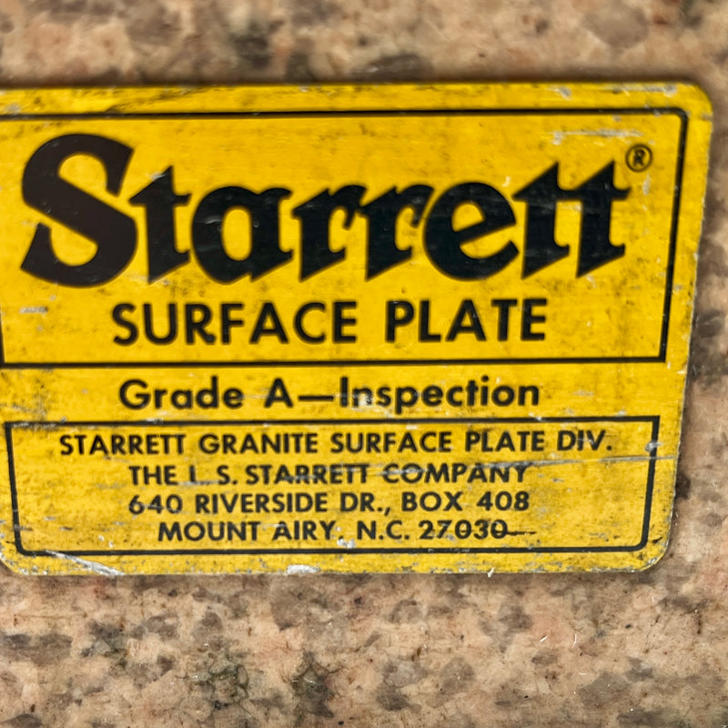 Starrett Surface Plate