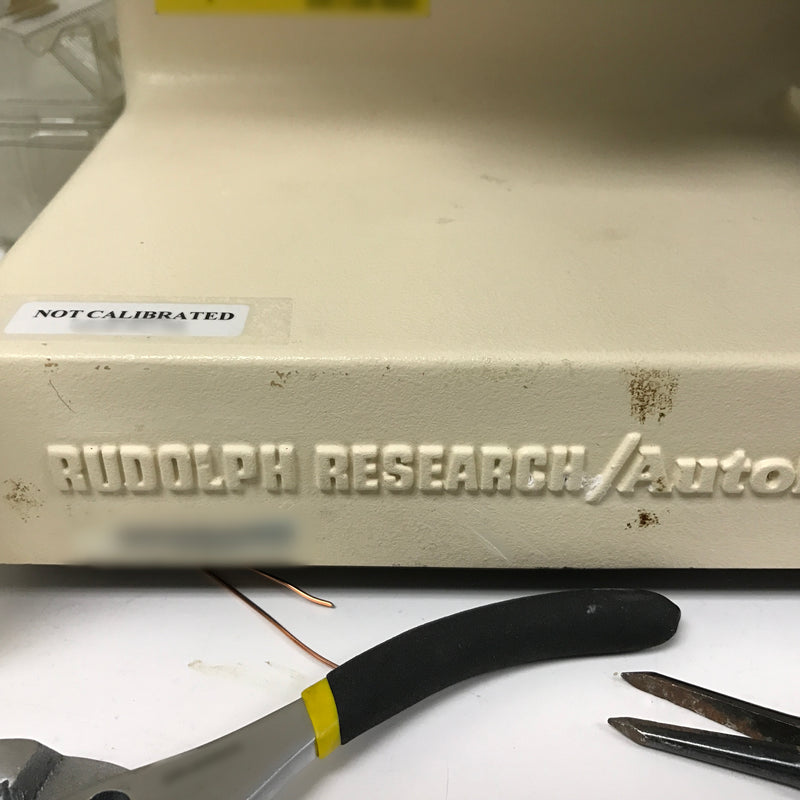 ONTO / Rudolph AutoEL Ellispometer