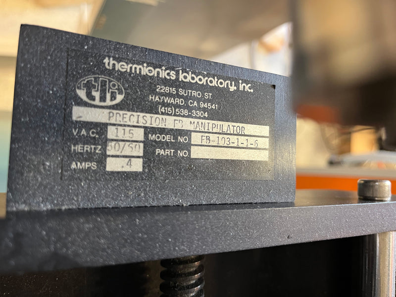 Physical Electronics SIMS (Secondary Ion Mass Spectrometer)