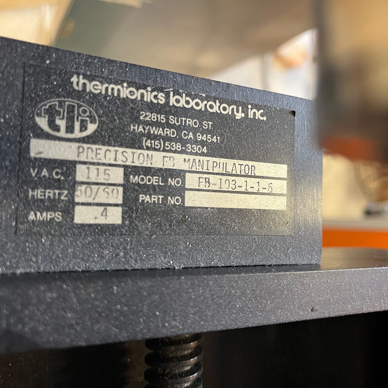 Physical Electronics SIMS (Secondary Ion Mass Spectrometer)