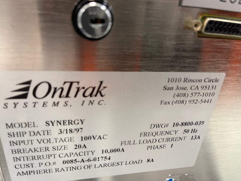 Lam / Ontrak Synergy Scrubber