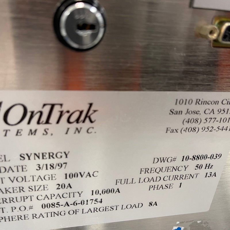 Lam / Ontrak Synergy Scrubber