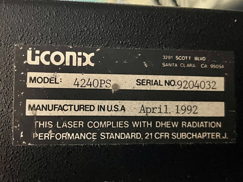 Liconix Helium–Cadmium (HeCd) Laser System