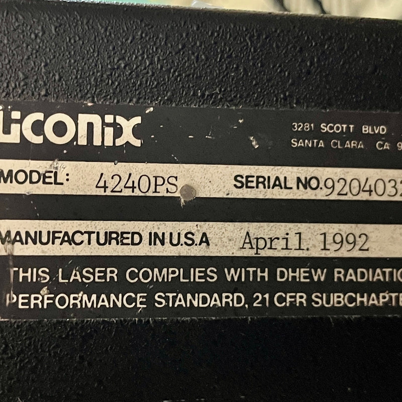 Liconix Helium–Cadmium (HeCd) Laser System