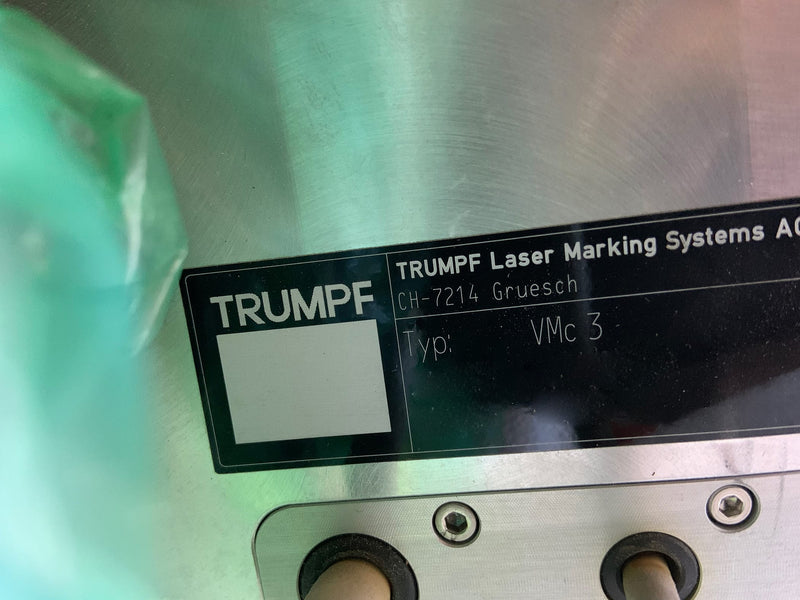 Trumpf Laser Marker