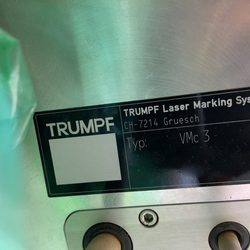 Trumpf Laser Marker