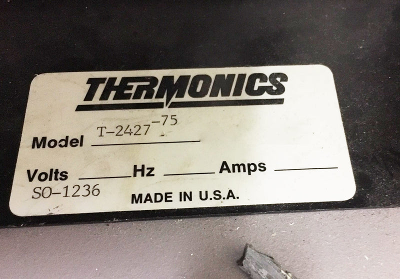 Thermonics T 2427 75 Temperature Forcing System
