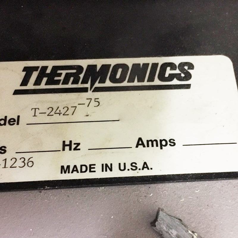 Thermonics T 2427 75 Temperature Forcing System