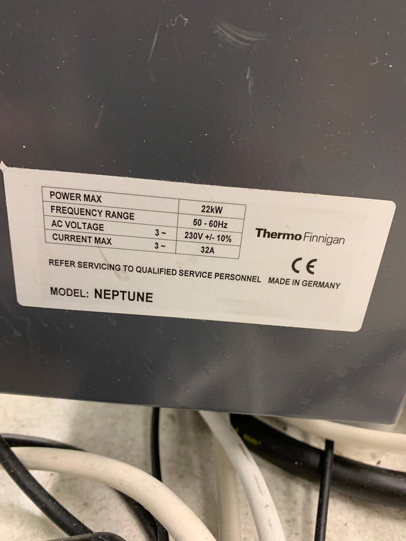 Thermo Finnigan Neptune Multi-Collector ICP-MS (Inductively Coupled Plasma - Mass Spectrometer)