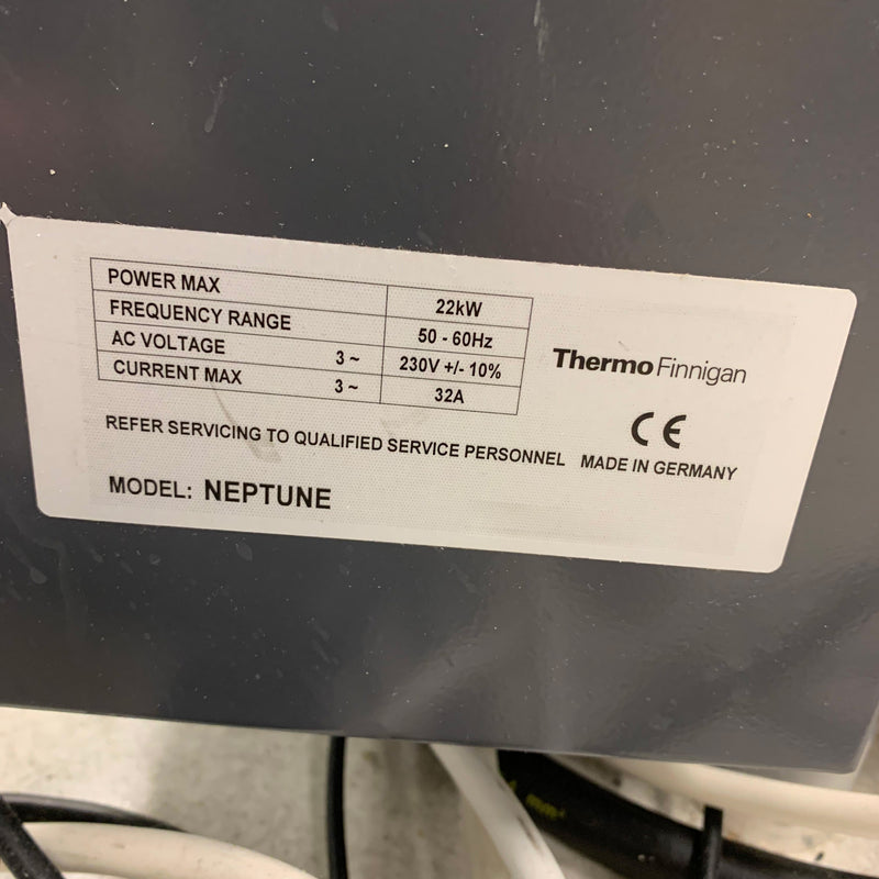 Thermo Finnigan Neptune Multi-Collector ICP-MS (Inductively Coupled Plasma - Mass Spectrometer)