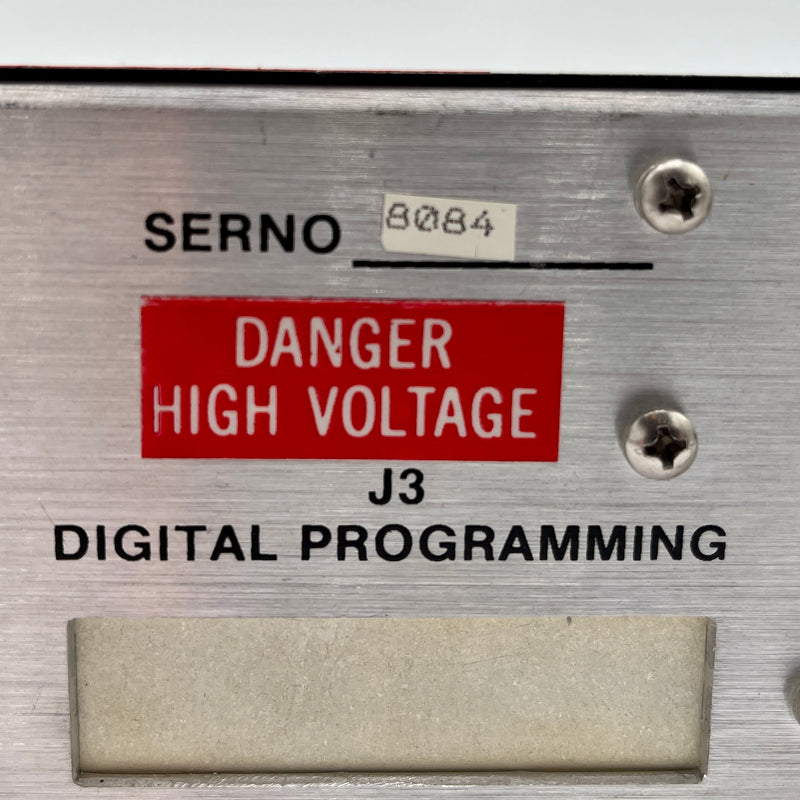 Bertan 205 A 01 R High Voltage Power Supply