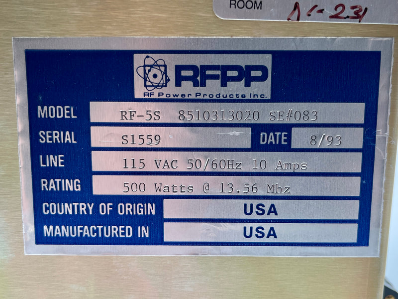 RFPP RF 5 S RF Generator