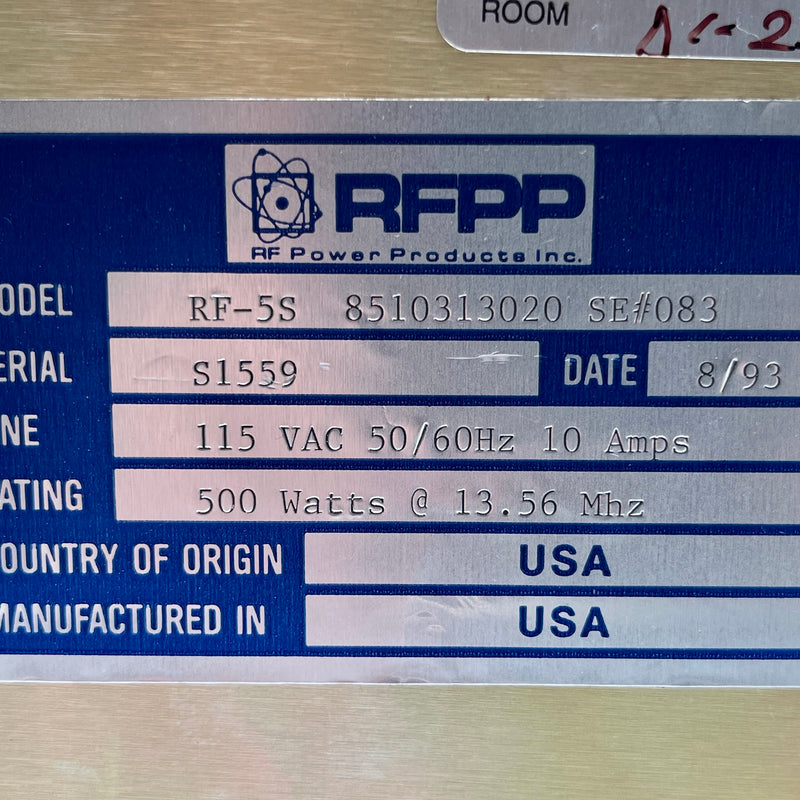 RFPP RF 5 S RF Generator