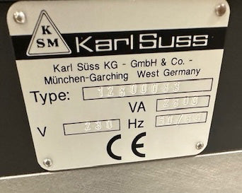 SUSS MA 6 / BA 6 Mask Aligner