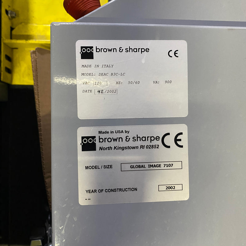 Brown & Sharpe Global Image 7107 CMM (Coordinate Measuring Machine)