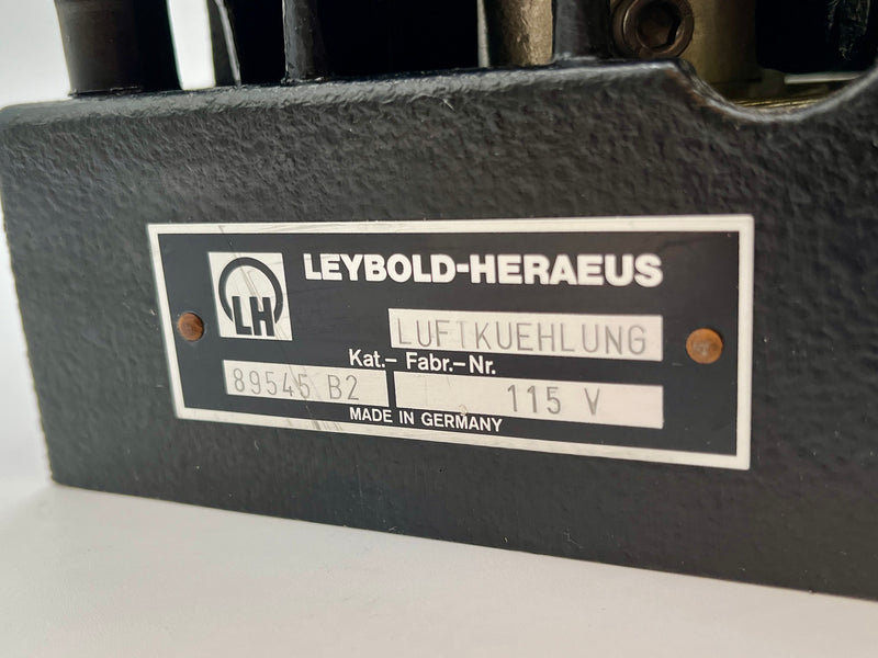 Leybold Turbovac 150 Vacuum Pump