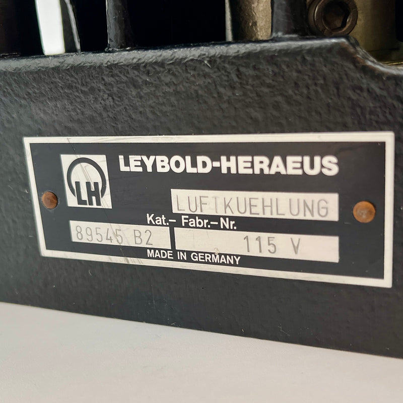 Leybold Turbovac 150 Vacuum Pump