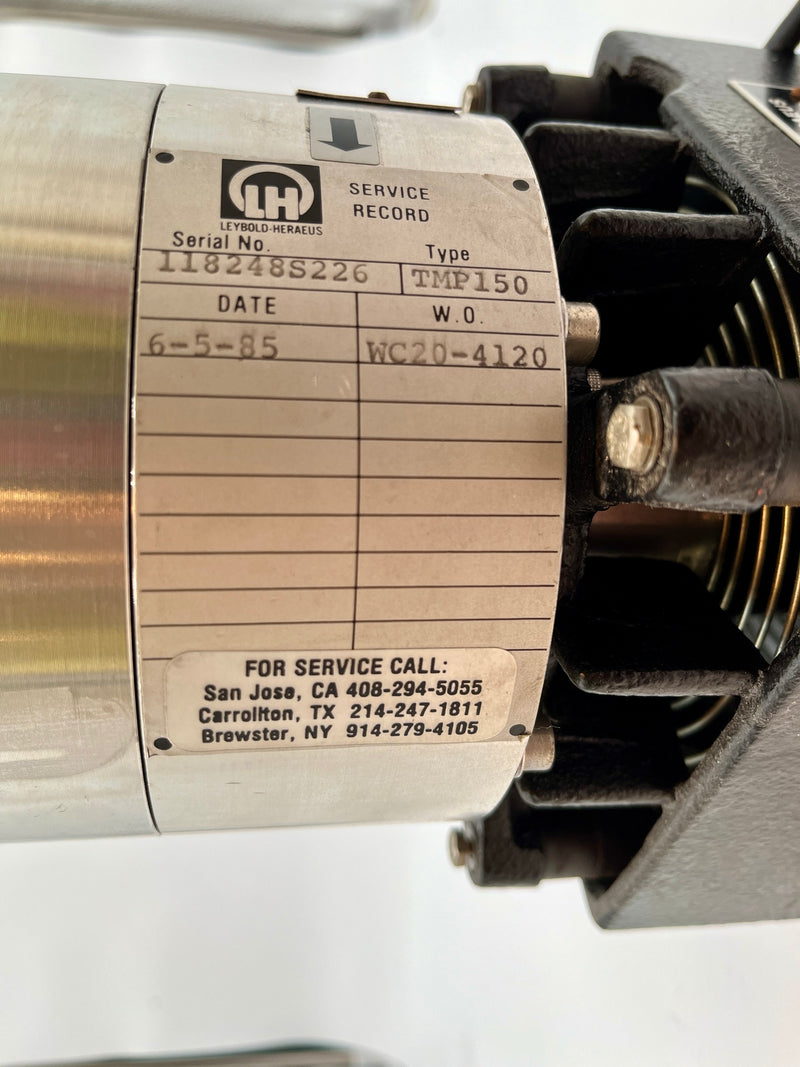 Leybold Turbovac 150 Vacuum Pump