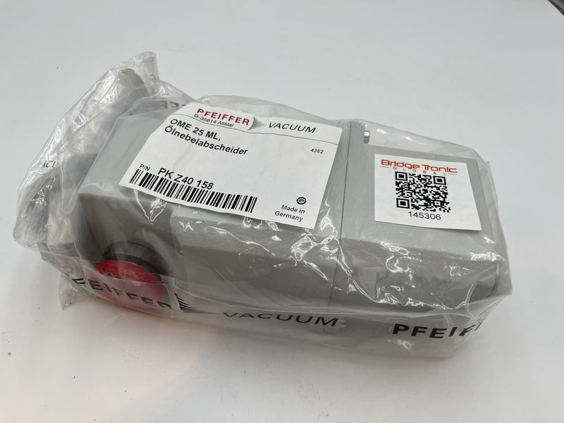 Pfeiffer PK Z 40 158 Vacuum Oil Mist Filter
