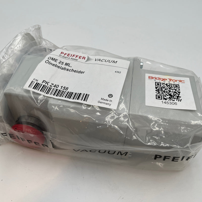 Pfeiffer PK Z 40 158 Vacuum Oil Mist Filter