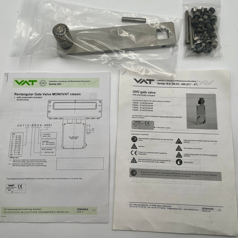 VAT Monovat Classic Series 021 Gate Valve
