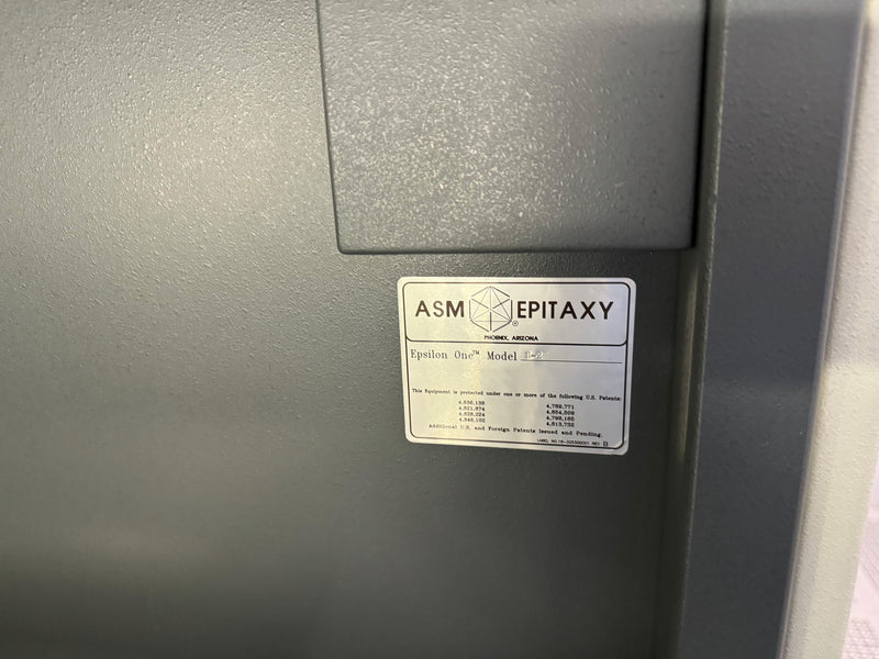 ASM E 2000 EPI Reactor (Epitaxial Silicon Deposition)