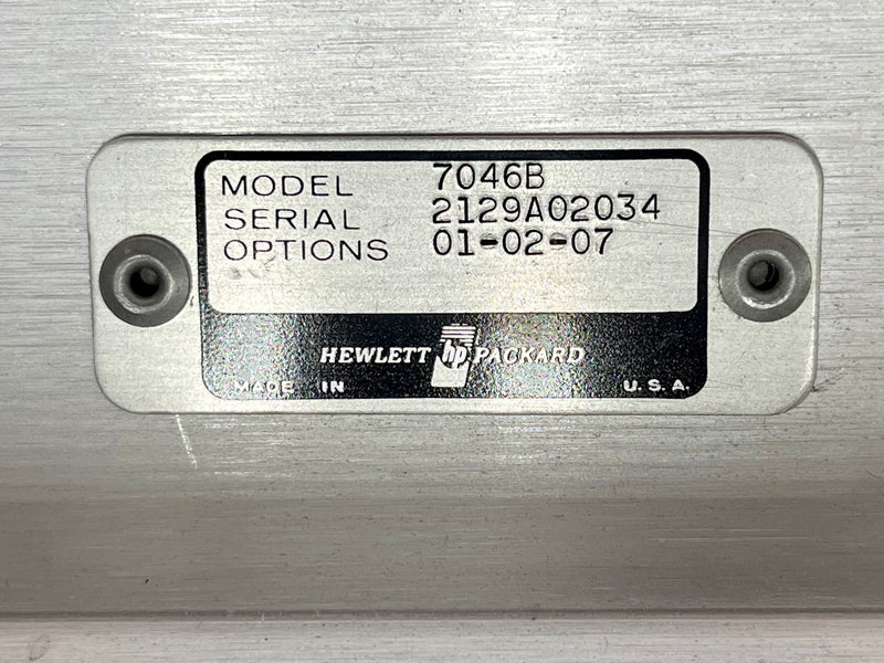 HP / Agilent / Verigy 7046 B X-Y Recorder
