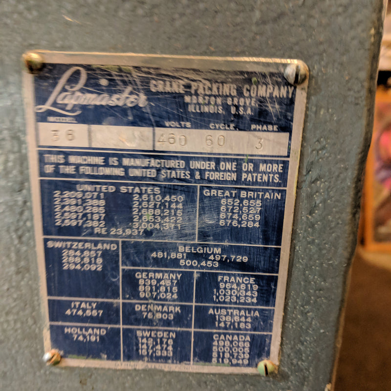 Lapmaster 36 Polisher