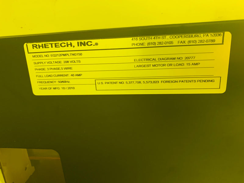 Semitool Equinox Semiconductor Wafer Electroplating System